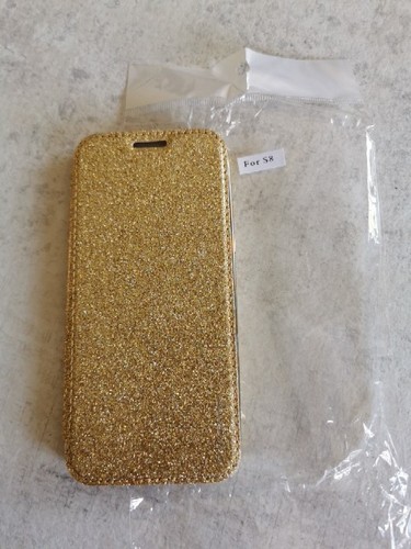 Samsung galaxy case gold - s8,