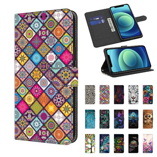 Printed leather case - printed, for